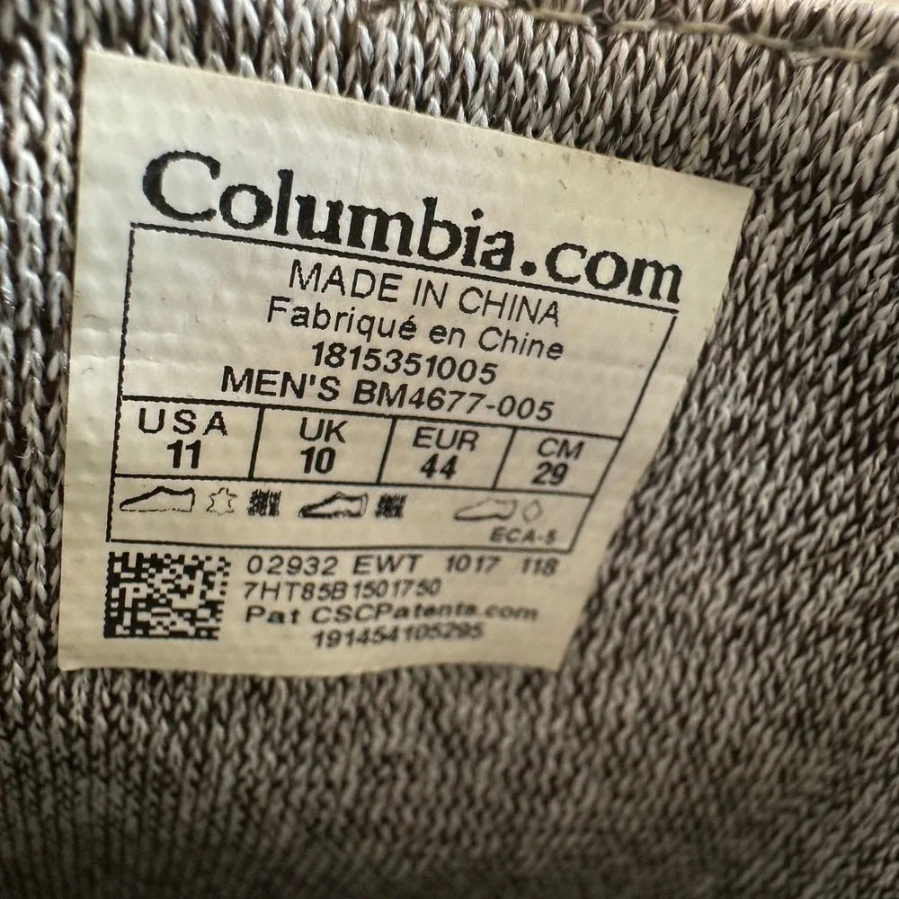 Columbia PFG Bahama Vent‎ Mens 11 Tan Brown Slip On Boat Shoes BM4677-005